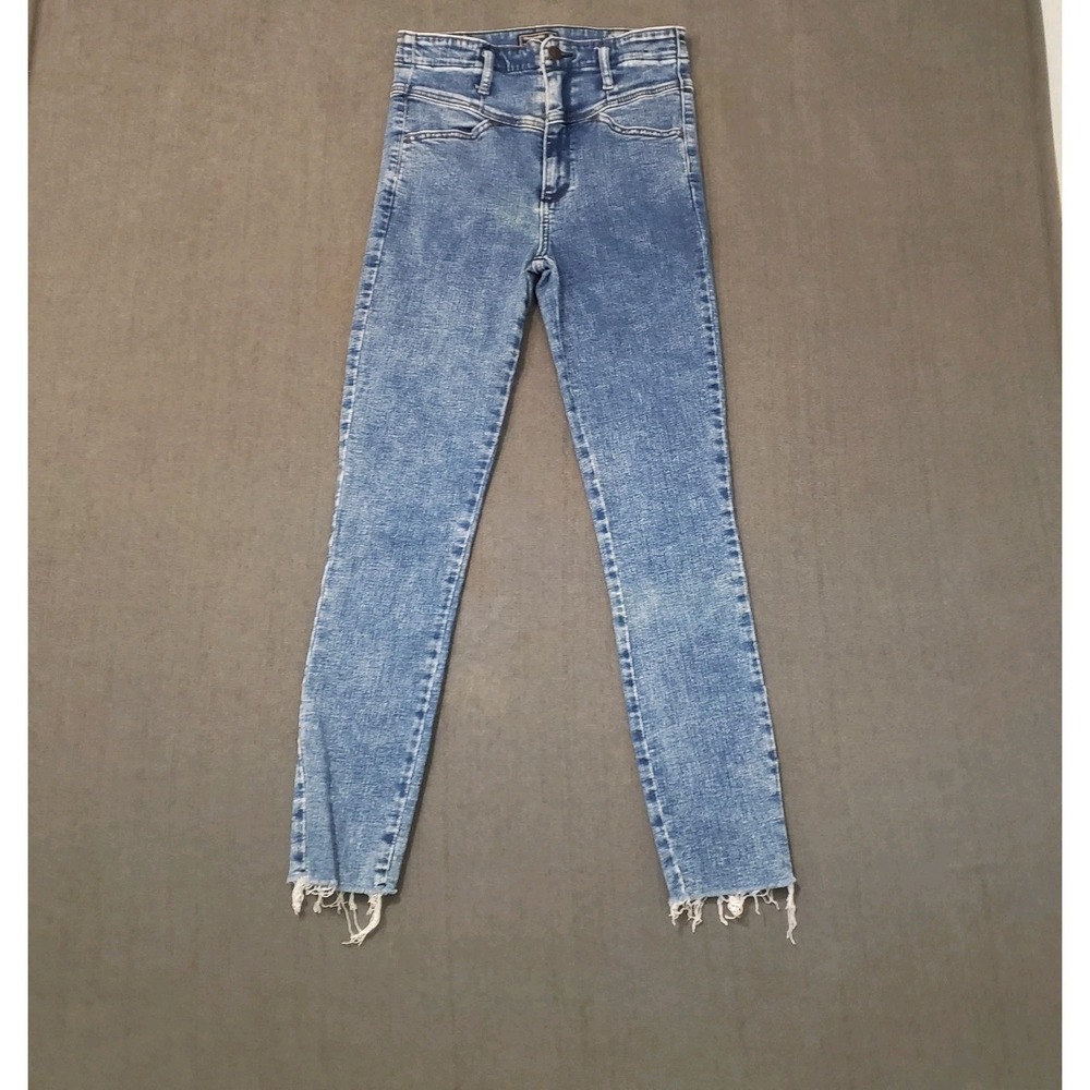 Abercrombie & Fitch Womens High Rise Super‎ Skinny Jeans Size 2/26